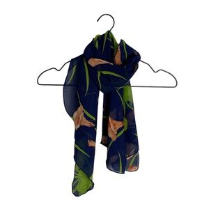 Cherokee Sheer Navy swim coverup